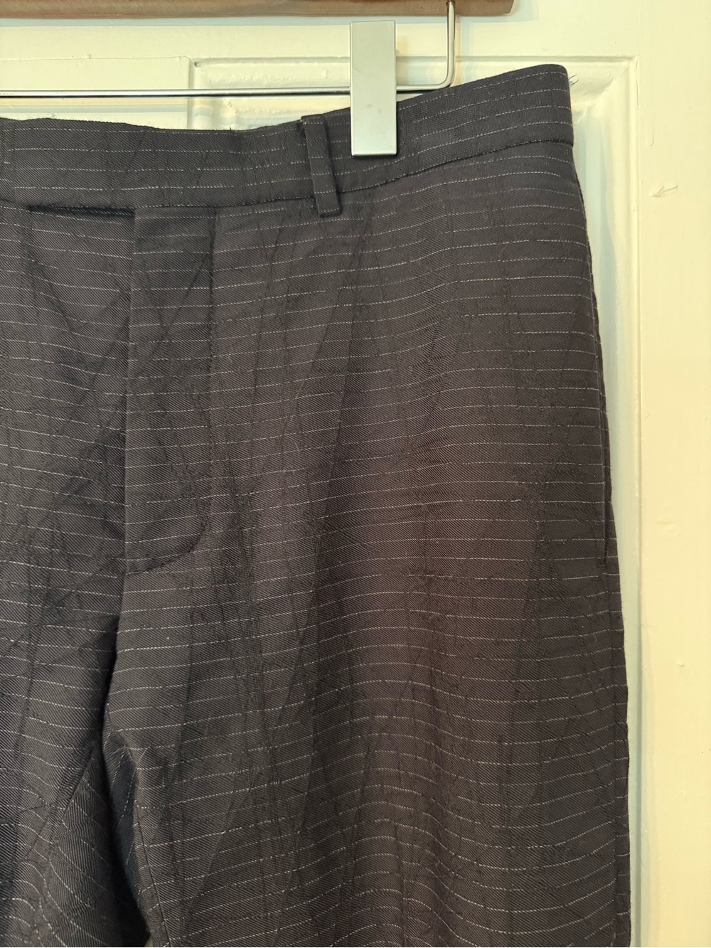 Dior Navy Pinstripe Pants